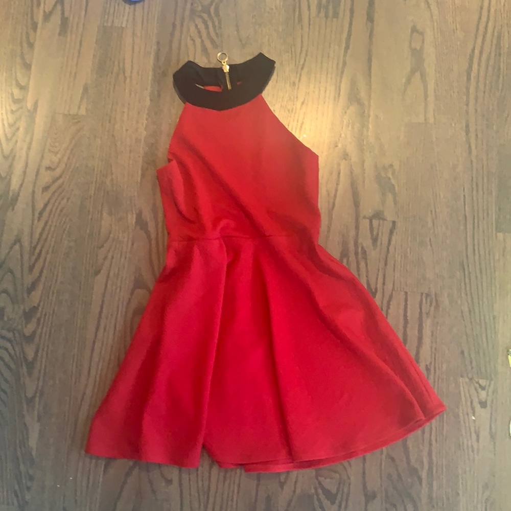 Red dress